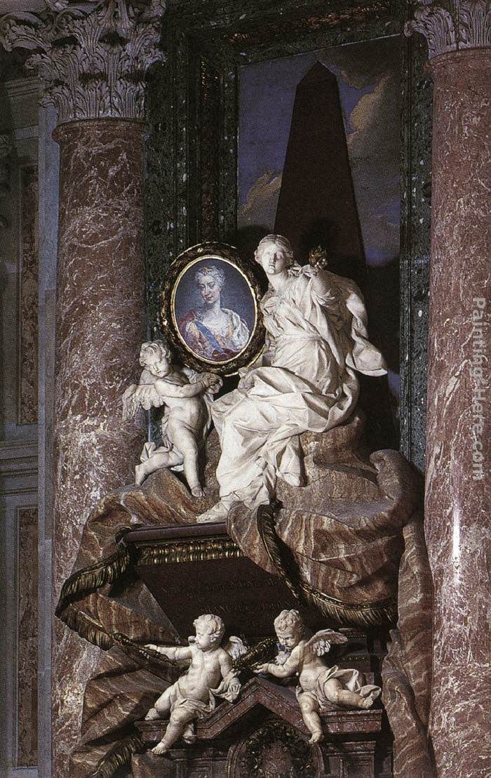 Tomb of Maria Clementina Sobieski painting - Pietro Bracci Tomb of Maria Clementina Sobieski art painting
